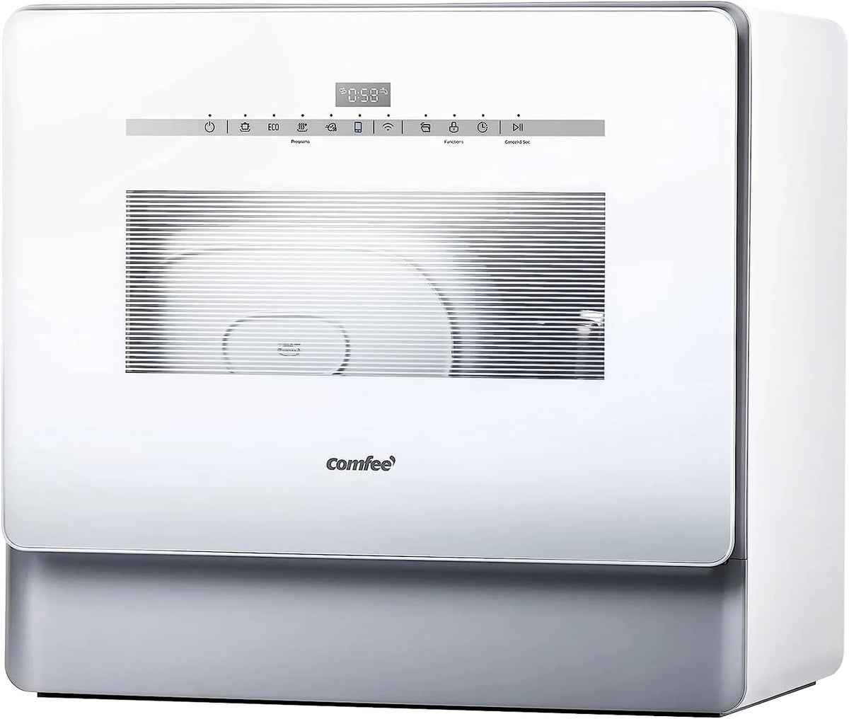 COMFEE' Portable Mini Dishwasher Countertop with 1.32Gal Built-in Water Tank