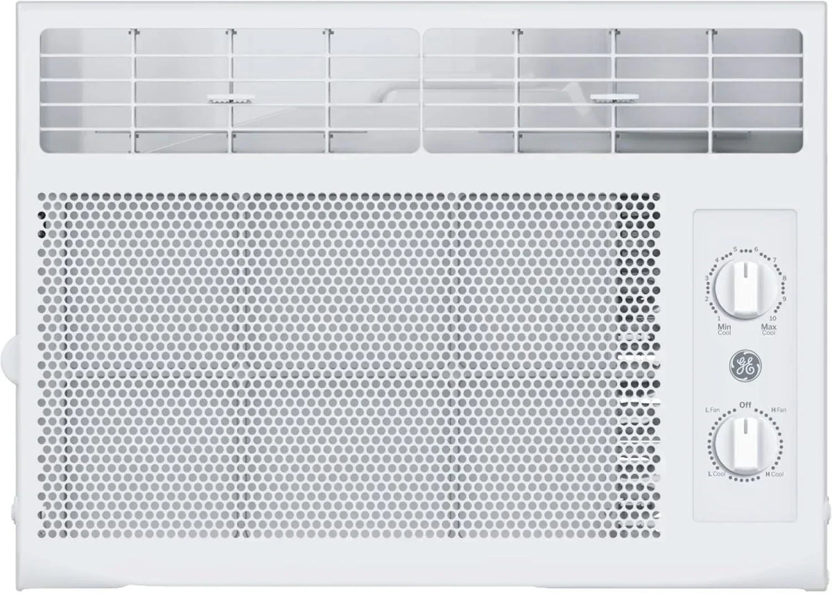 GE Window Air Conditioner Unit 6,000 BTU for Small Rooms up to 250 sq ft. with Adjustable Fan