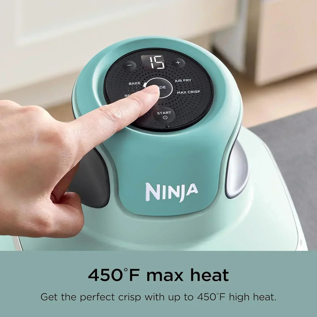 Ninja Crispi 4 in 1 Portable Glass Air Fryer Cooking System 4QT 6 Cup TempWare Glass Containers