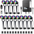 LED Landscape Lighting Kit Color Changing Waterproof Landscape Lights