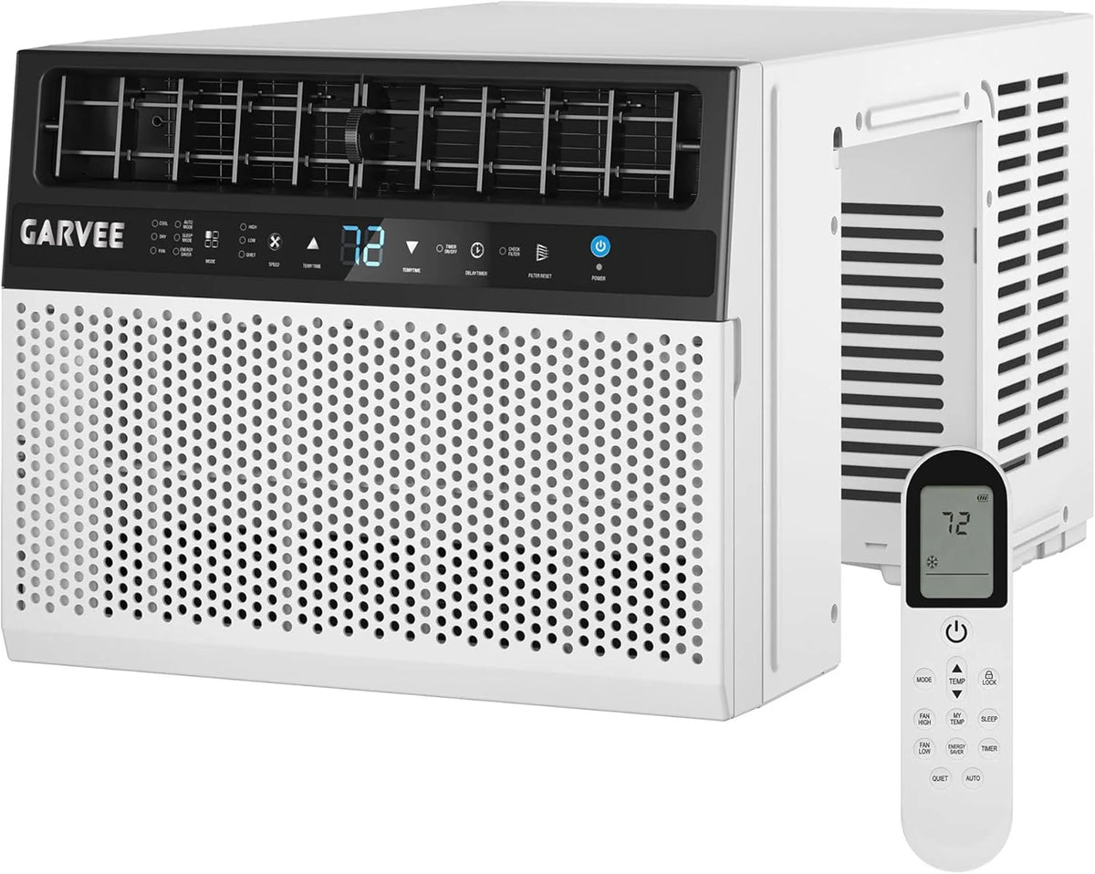 Garvee 6000 BTU U-Shaped Window Air Conditioner, Cools Up to 269 Sq.Ft.