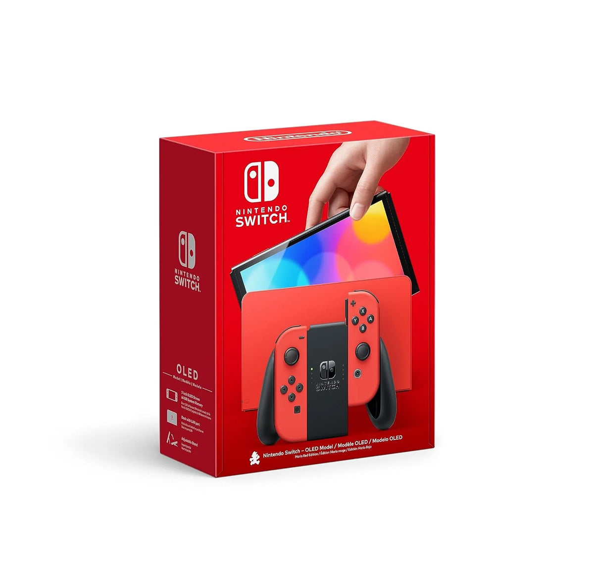 Nintendo Switch OLED Model w/ White Joy-Con (Renewed)
