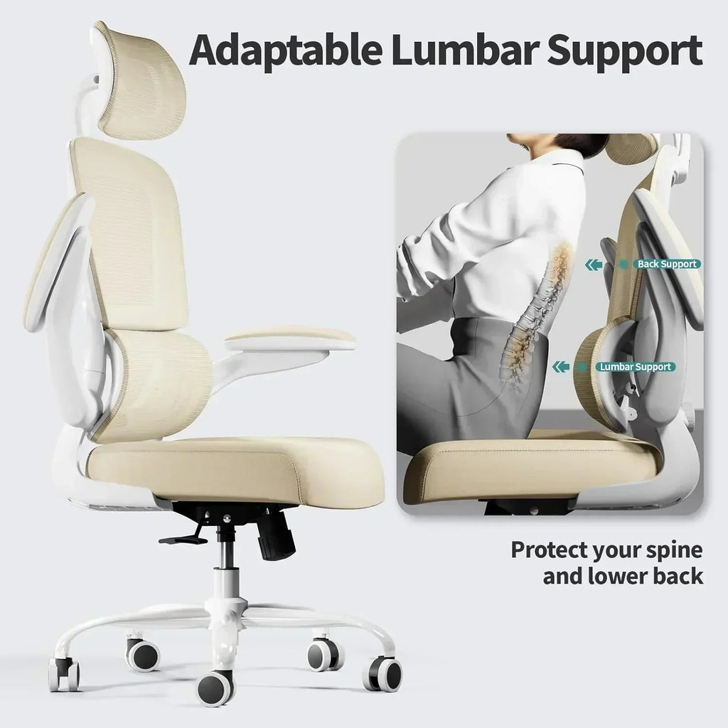 Office Chair Ergonomic Desk Chair 330 lbs Home Mesh Desk Chair Comfortable Gaming Chair