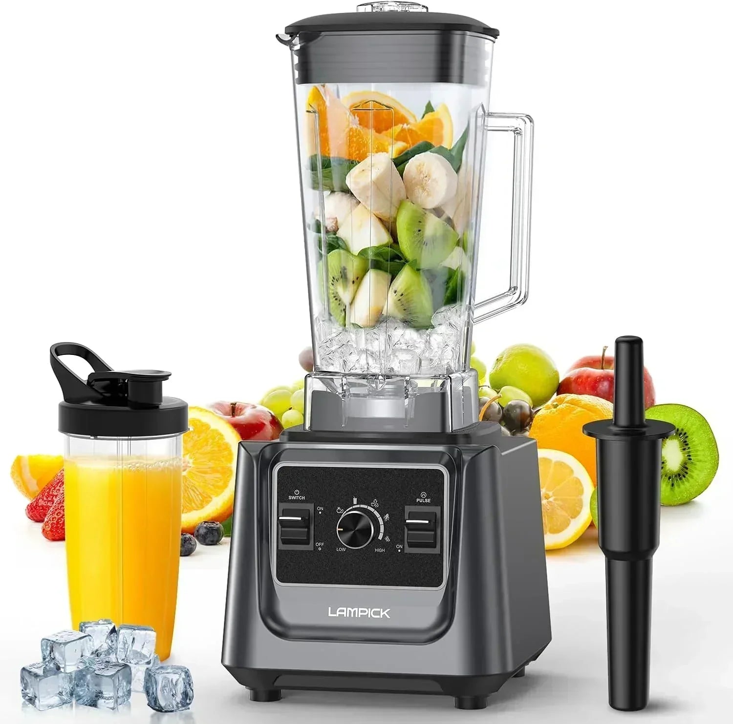 KitchenAid Blender 2000W Professional-Grade High-Speed Countertop Blender with 68oz Blending Jar