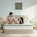 12-inch queen-size mattress medium-firm memory foam hybrid mattress with pocket springs