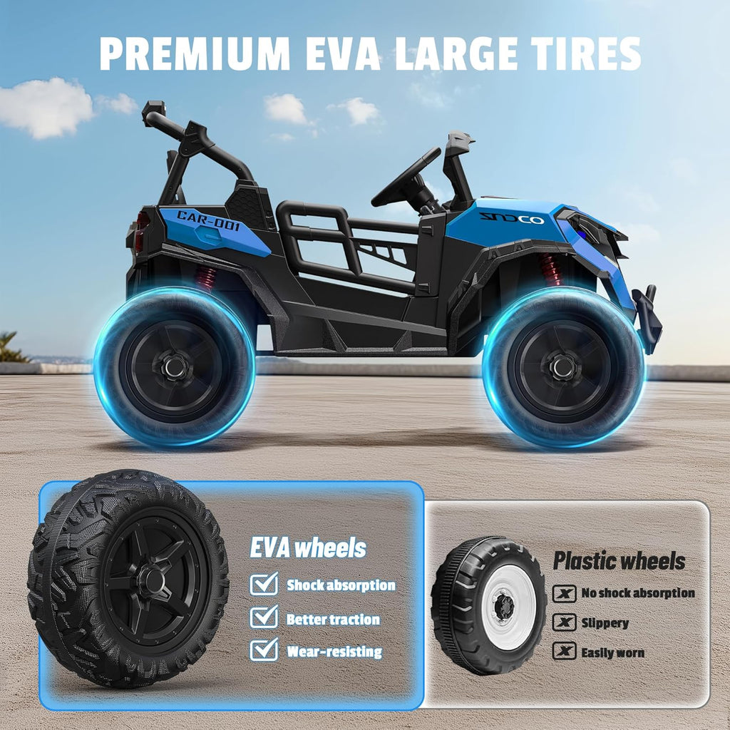 Pink all-terrain car travel electric toy truck