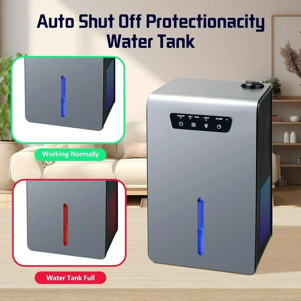 Dehumidifier 2 in 1 Humidifier Dehumidifier Combo 102 OZ Water Tank Dehumidifiers for Home Bedroom