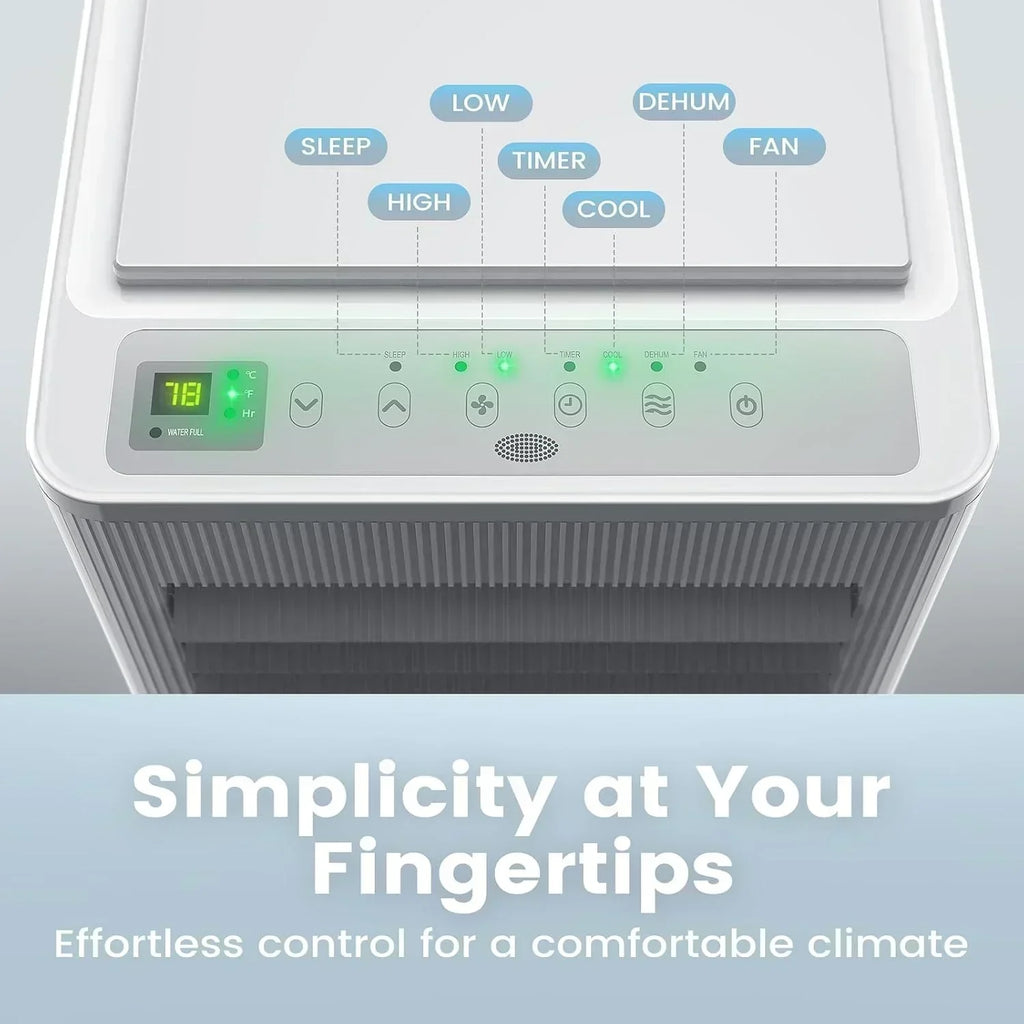 Air Choice Portable Air Conditioner 10000 BTU Air Conditioner Portable for Room Up to 450 Sq.Ft