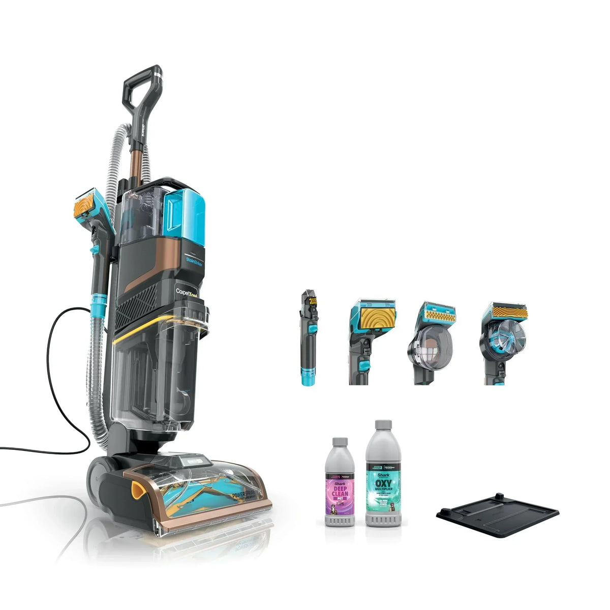EX301 CarpetXpert HairPro Pet with StainStriker Corded Upright Deep Carpet Upholstery Cleaner