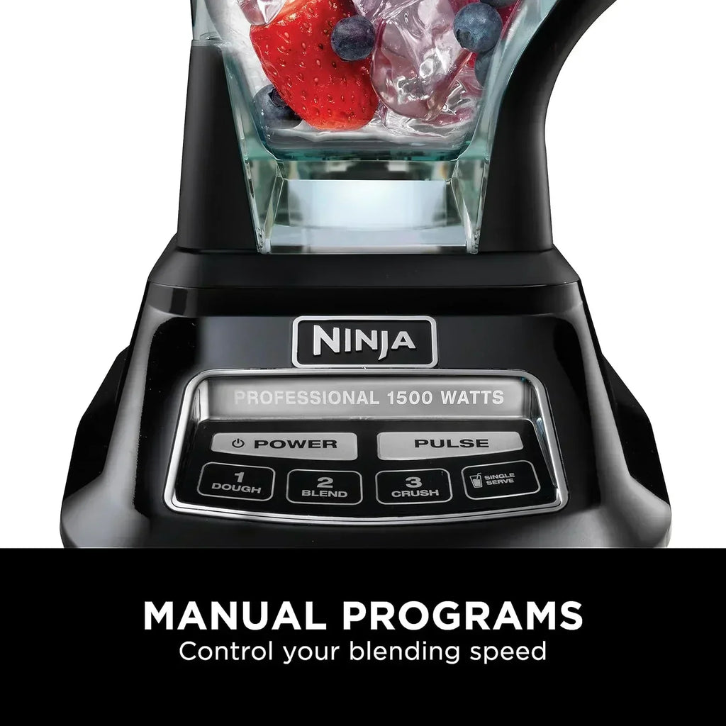 Ninja Mega Kitchen System 1500 Watt 72 Ounce Full Size Blender and 8 Cup Food Processor