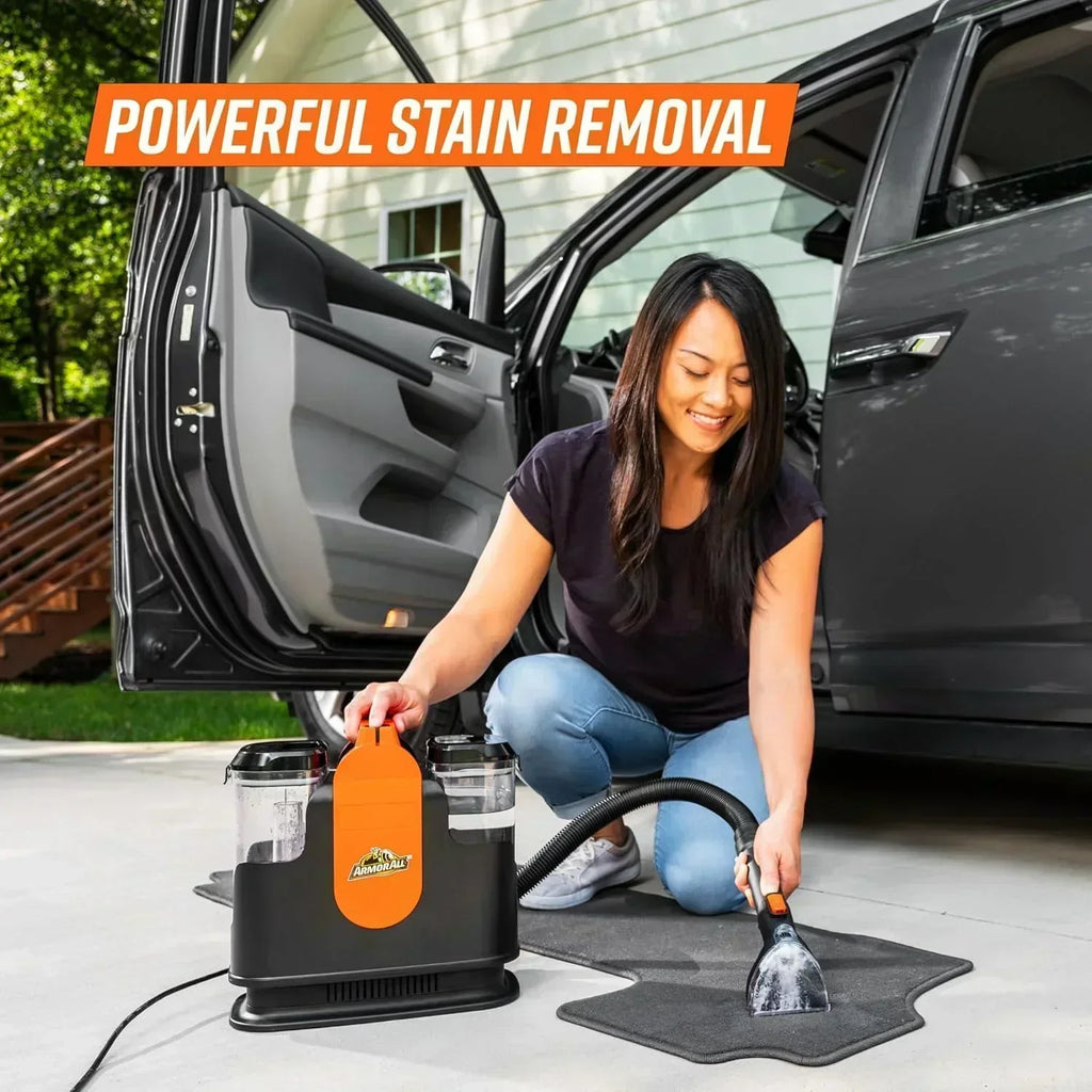Armor All SCA702 901 Portable Spot Cleaner for Car Cleaning Carpet Upholstery Stains