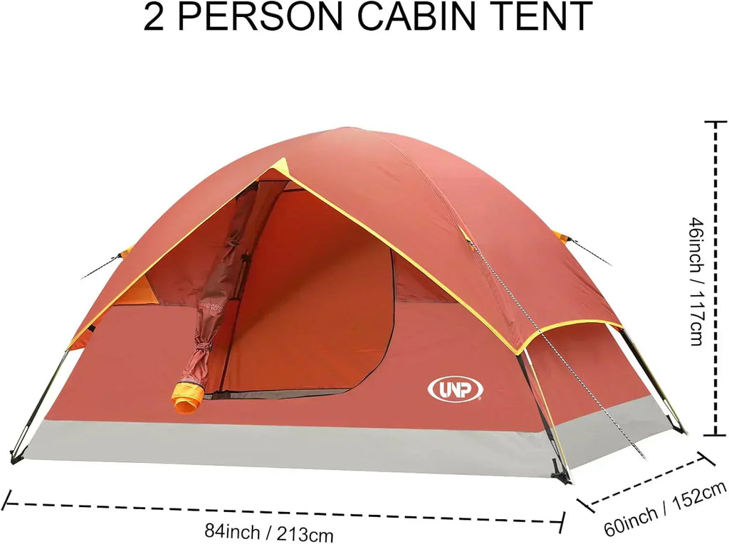 Camping Tent 2/3/4/6 Person Dome Tent Portable Camping Tent Outdoor and Backpacking Beach