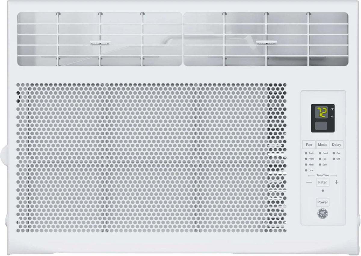GE Window Air Conditioner Unit 6,000 BTU for Small Rooms up to 250 sq ft. with Adjustable Fan