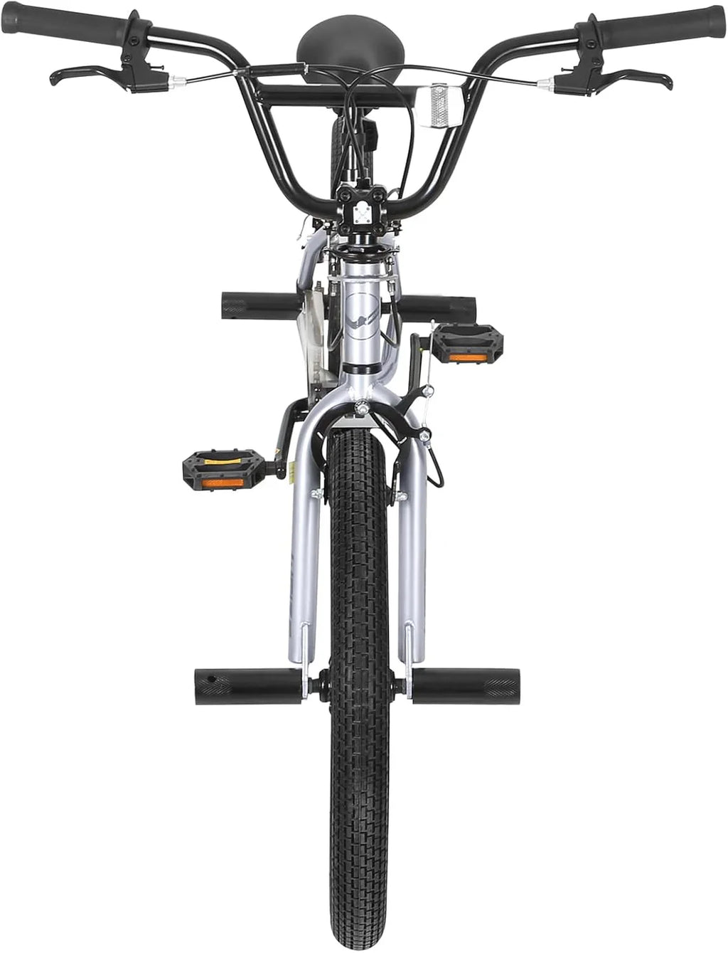 WEIZE Freestyle BMX Bicycle 20 Inch Stunt Bike for Kids and Adults Men and Women High Strength
