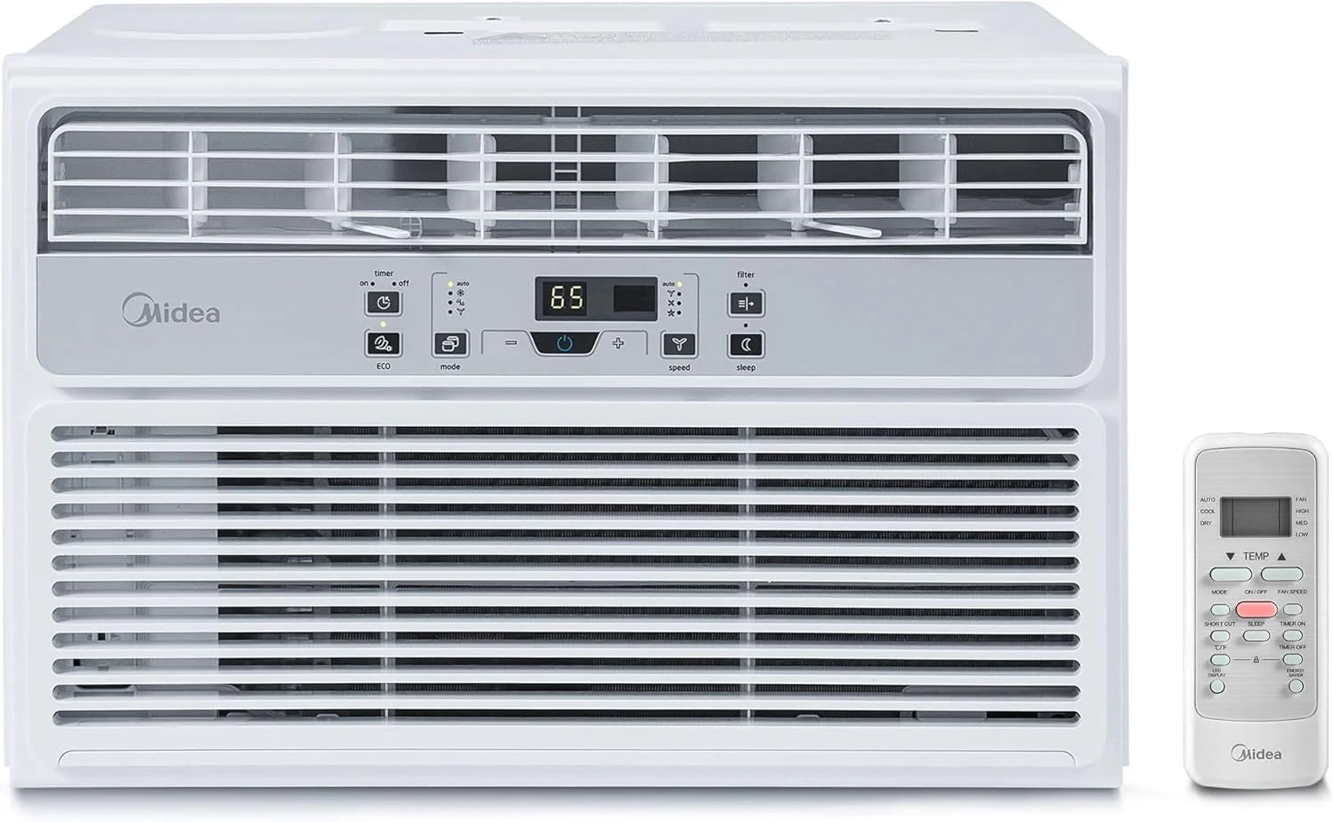 Midea 6,000 BTU Window Air Conditioner, 3-in-1 Cool/Fan/Dehumidifier Window AC Unit