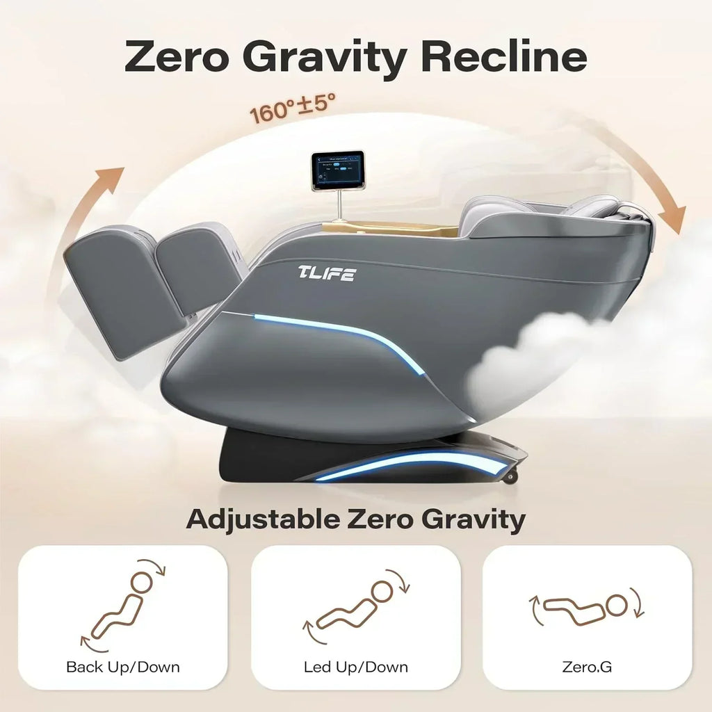 Full Body Massage Chair 160?? Zero Gravity Recliner with Body Scan Shiatsu Massage Chair