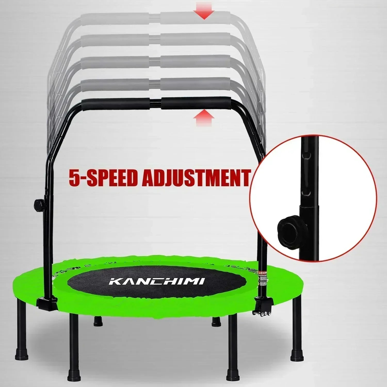 Kanchimi 40 48 Folding Mini Fitness Indoor Exercise Workout Rebounder Trampoline