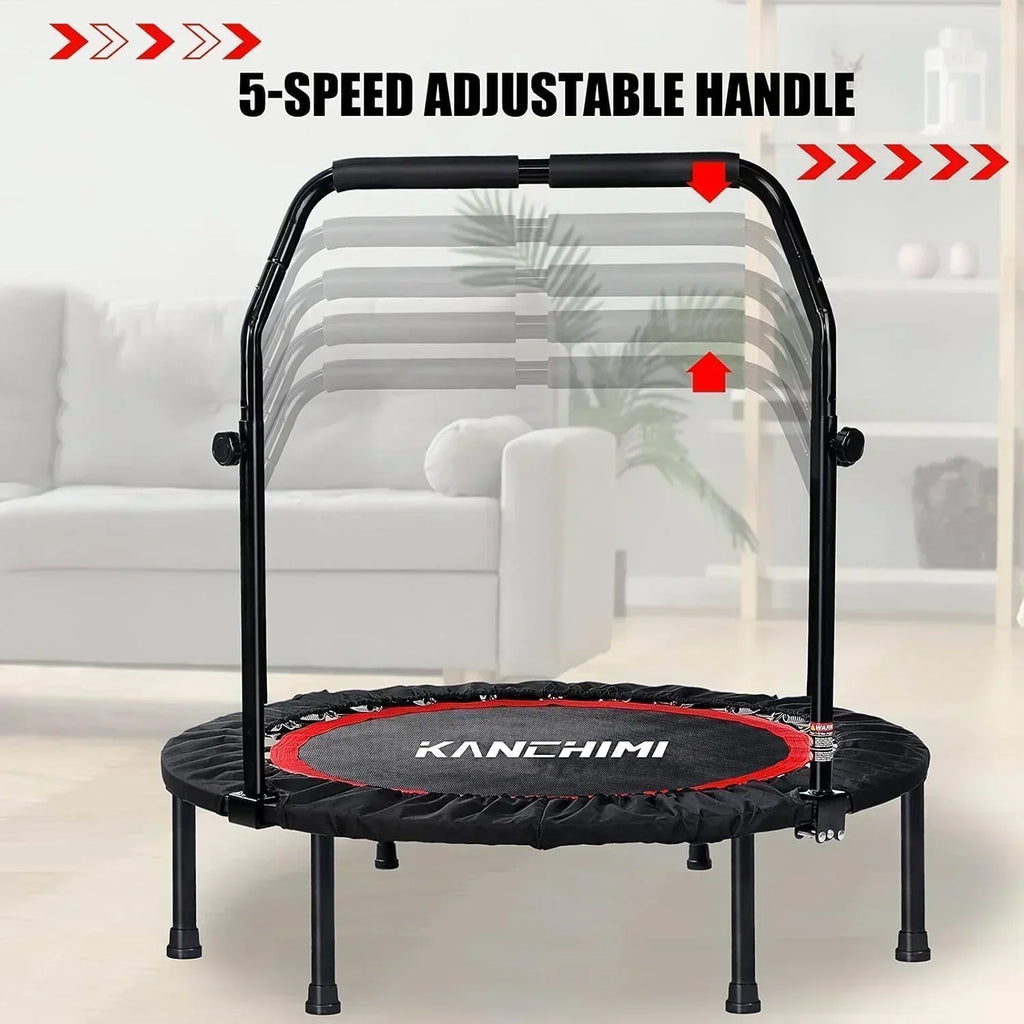 Kanchimi 40 48 Folding Mini Fitness Indoor Exercise Workout Rebounder Trampoline