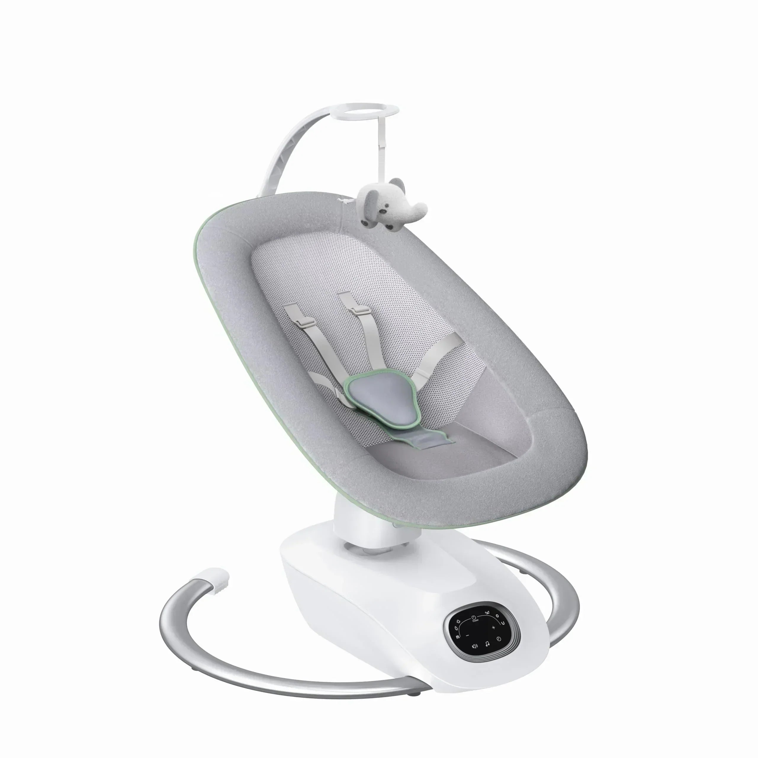 CocoSway 3D Baby Swing Electric Swing for Infants 6 Motions & 4 Speeds Remote Control