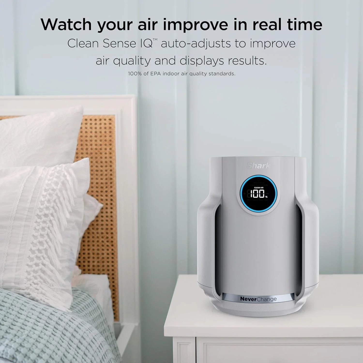 Air Purifier Compact Pro with Long-lasting HEPA Exceeding Filtration, For Pet Dander, Dust, Smoke, Allergens, Up to 250 sq. ft.