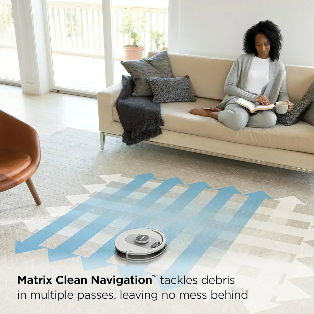 Robotic vacuum cleaner Voice Control Robot Vacuum with Matrix Clean Navigation Home Mapping
