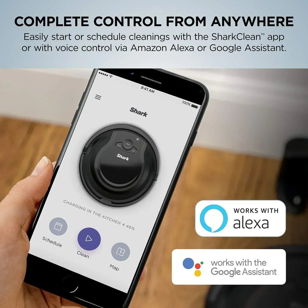 AI Robot Vacuum with XL HEPA Self-Empty Base Bagless 60-Day Capacity LIDAR Navigation