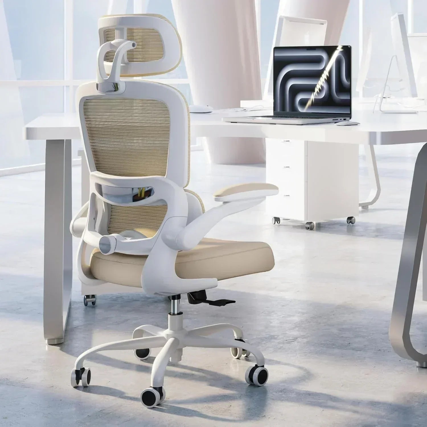 Office Chair Ergonomic Desk Chair 330 lbs Home Mesh Desk Chair Comfortable Gaming Chair