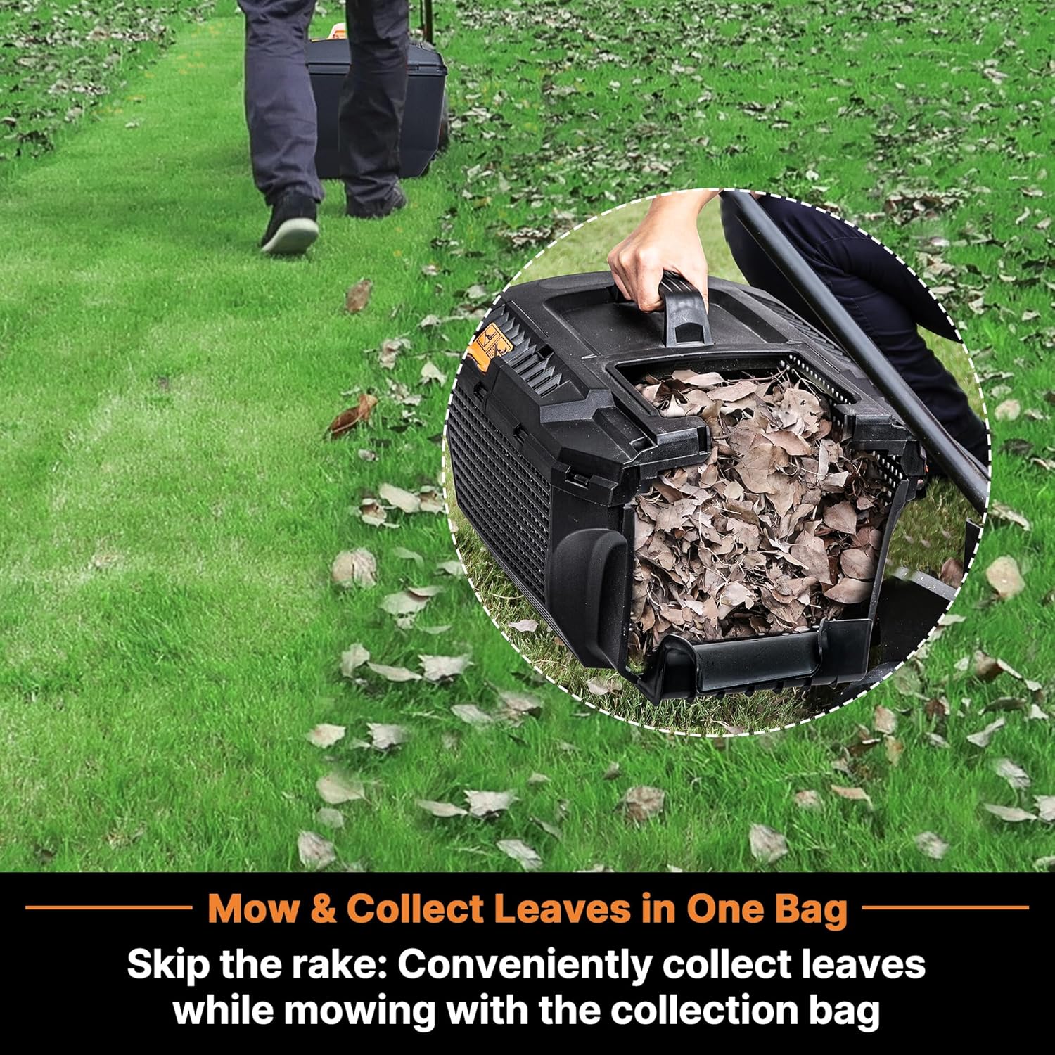 LawnMaster CLM2413A Cordless 13-Inch Lawn Mower 24V Max with 2X4.0Ah Battery and Charger