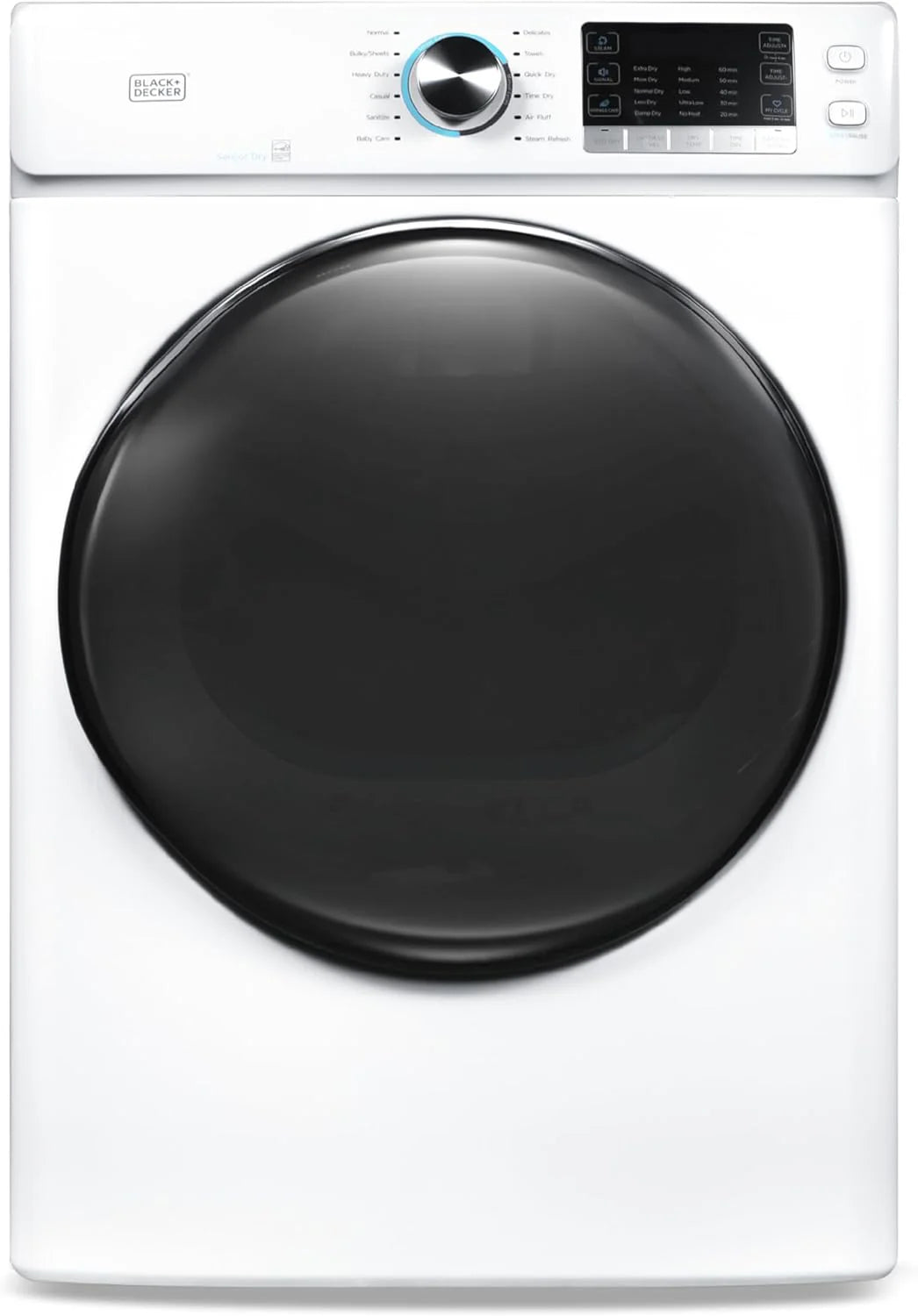 BLACK+DECKER BCED37 Compact Dryer for Standard Wall Outlet