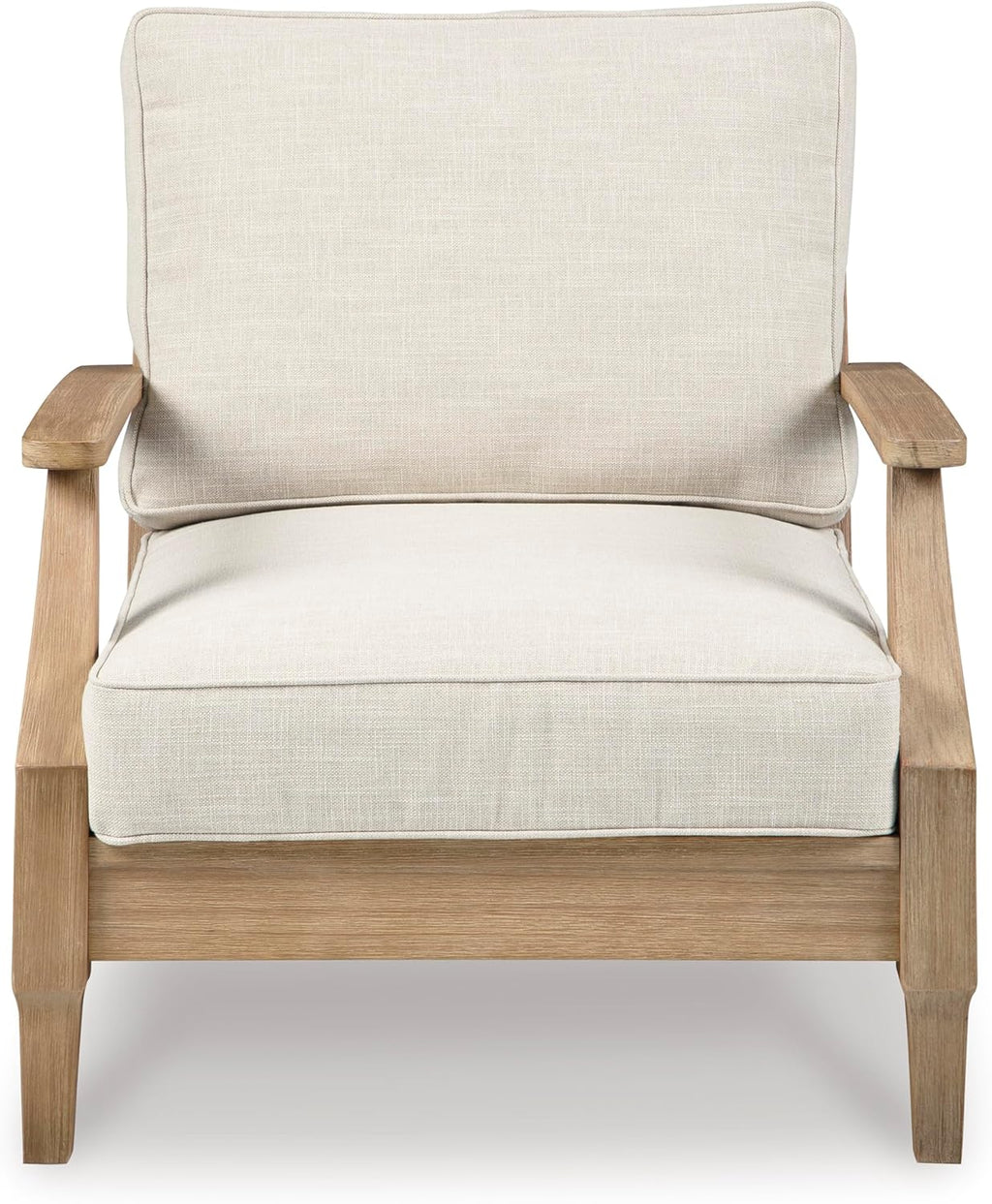 Coastal view outdoor terrace eucalyptus sofa
