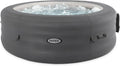 INTEX 28483E SimpleSpa Inflatable Hot Tub 4 Person Bubble Massage Spa: Includes Insulated