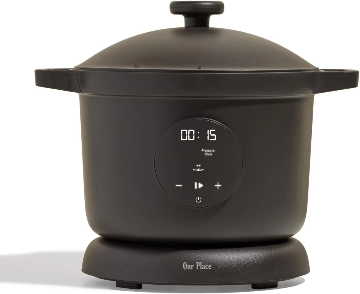 Our Place Dream Cooker | 6-quart Multicooker | 4 Versatile Modes | Pressure Cook, Slow Cook, Sear & Saute, Keep Warm | Hands-Free Steam Release | Tailored Control Panel | Steam