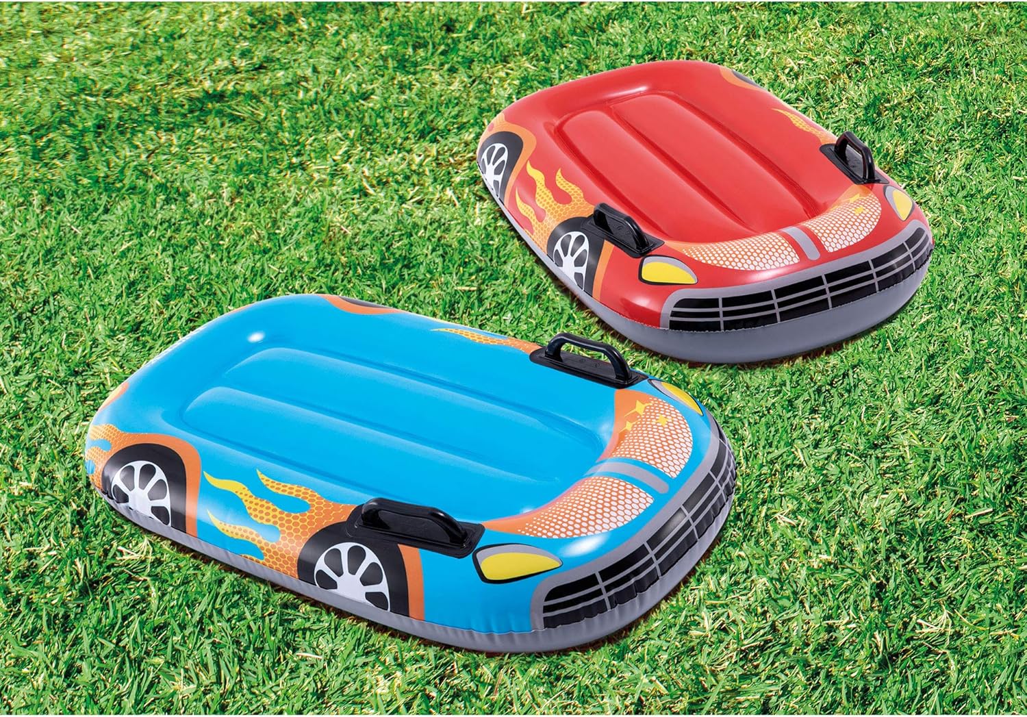 Intex 96 x 78 x 28 Inflatable Jungle Adventure Play Center Spray Kiddie Pool - Backyard Kids Water Slide, Outdoor Blow-Up Splash Pad for Toddlers