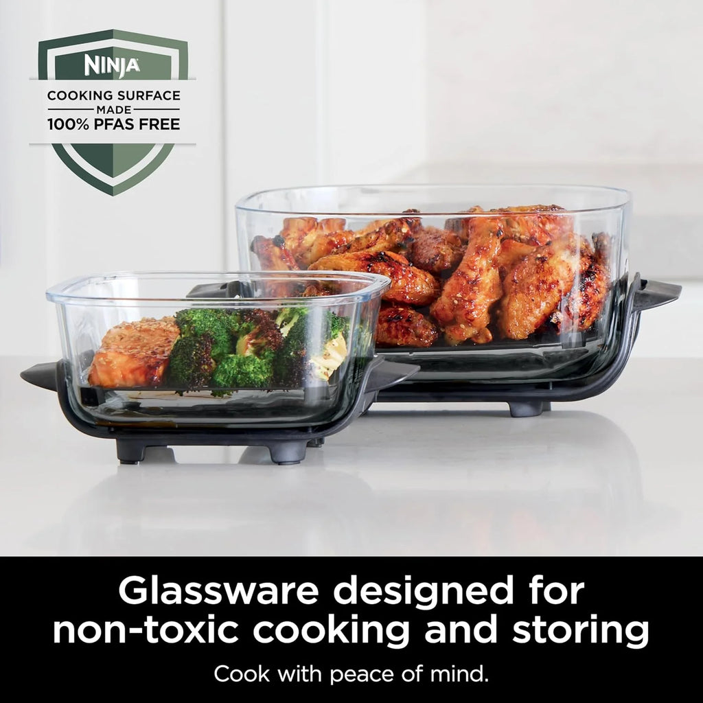 Ninja Crispi 4-in-1 Portable Glass Air Fryer Cooking System
