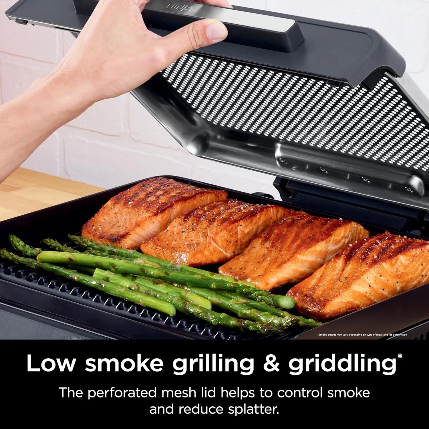 Griddle and Indoor Grill 14�?Electric Grill For Steak Burgers Salmon Veggies Pancake Griddle