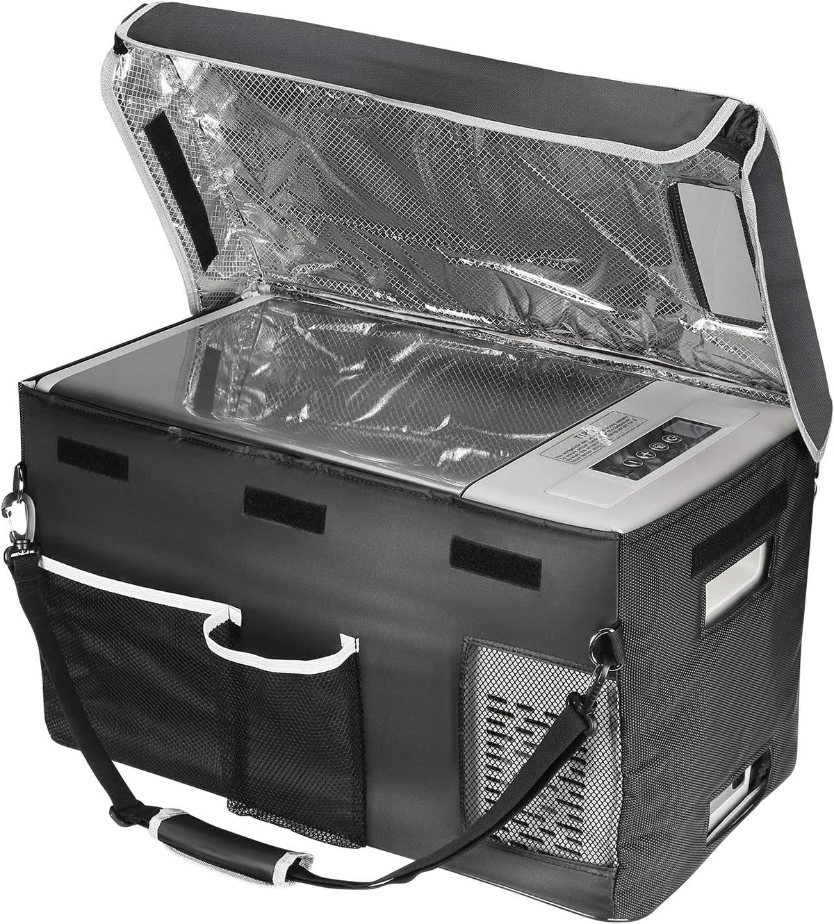 BougeRV 12 Volt Refrigerator 12V Car Fridge 23 Quart Portable Freezer Compressor Cooler