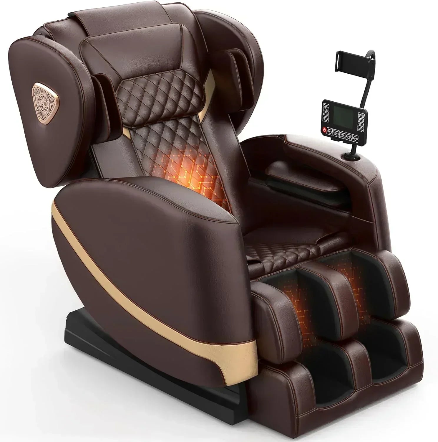 2025 Massage Chair Full Body Zero Gravity Massage Chair with 10 Fix Rollers Heating