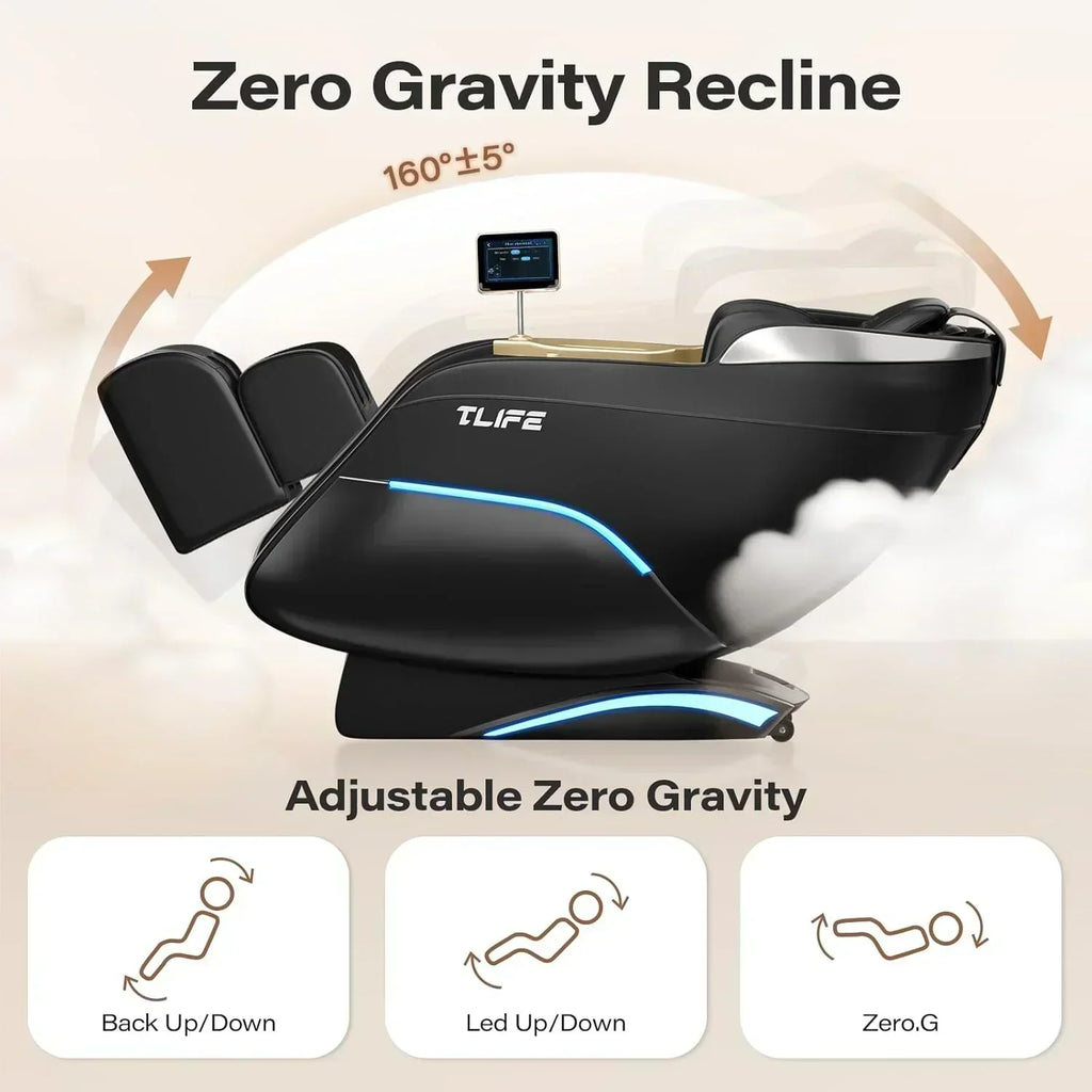 Full Body Massage Chair 160?? Zero Gravity Recliner with Body Scan Shiatsu Massage Chair