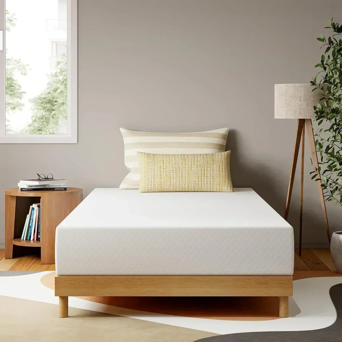 GAESTE 8-inch Fully Cooling Gel Memory Foam Mattress Mattress-in-a-Box