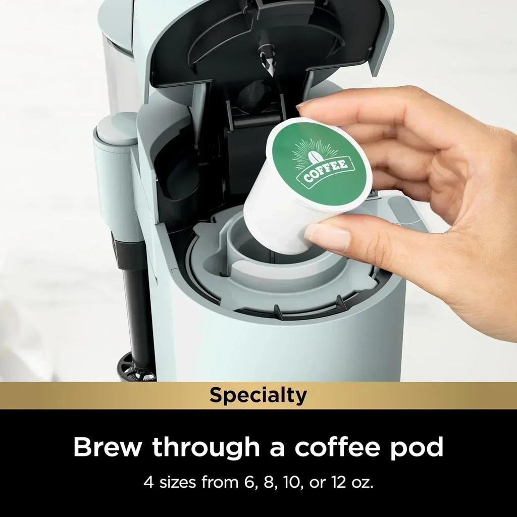 Ninja Single Serve Coffee Maker 56 oz Reservoir Stone