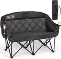 Extra Large Double Camping Chair 2 Person Comfortable Sofa Chair Adult Loveseat Lawn Chair