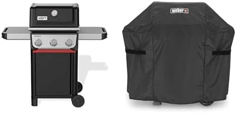 Weber Spirit E-210 Liquid Propane Gas Grill for Outdoor Cooking and BBQ, 2 Burner