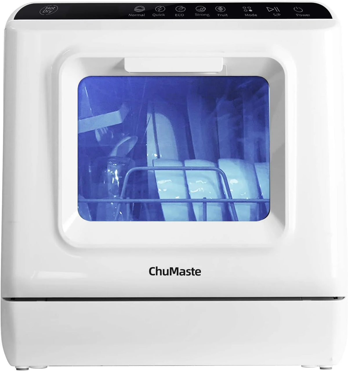 Mini dishwasher countertop .Compact Dishwasher with drying.Double spray arms. Portable Countertop Dishwasher With Water Tank, 6 wash programs, .Lavavajillas portatil can wash baby bottles.