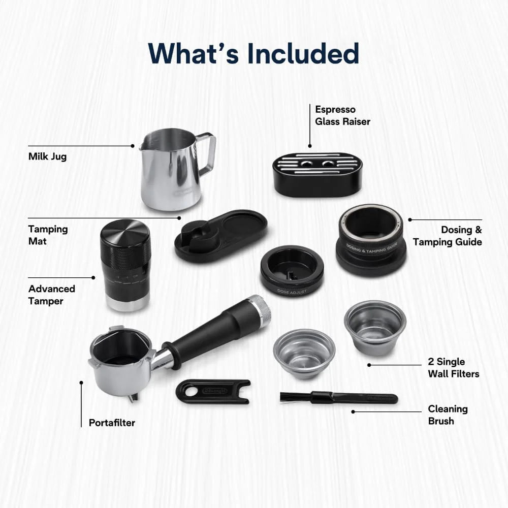 De'Longhi La Specialista Touch Espresso Machine with Grinder & Milk Frother ?Cold Brew & Iced Coffee Maker, Burr Grinder, 10 Drink Presets, Compact Bean to Cup, Award-Winning Italian Design