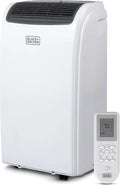BLACK+DECKER 10,000 BTU Portable Air Conditioner for Rooms up to 450 Sq. with Remote Control, White