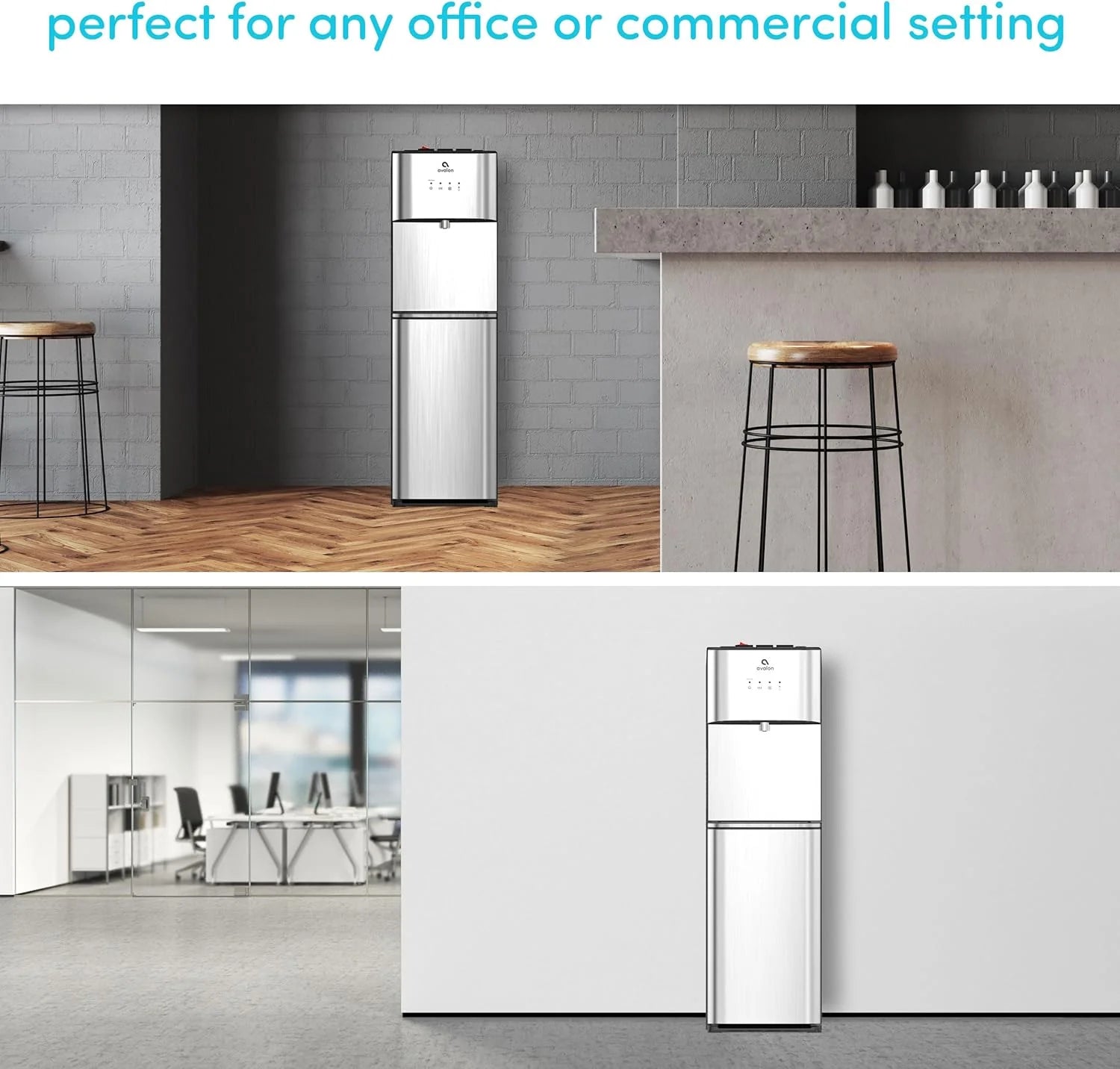 Avalon Self Cleaning Bottleless Water Cooler Water Dispenser-Hot, Cold & Room Water