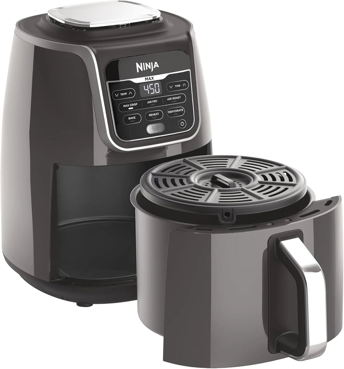 Ninja 4-in-1 Pro Air Fry,Roast,Reheat,Dehydrate 5QT Capacity fits up to 4lbs of French Fries