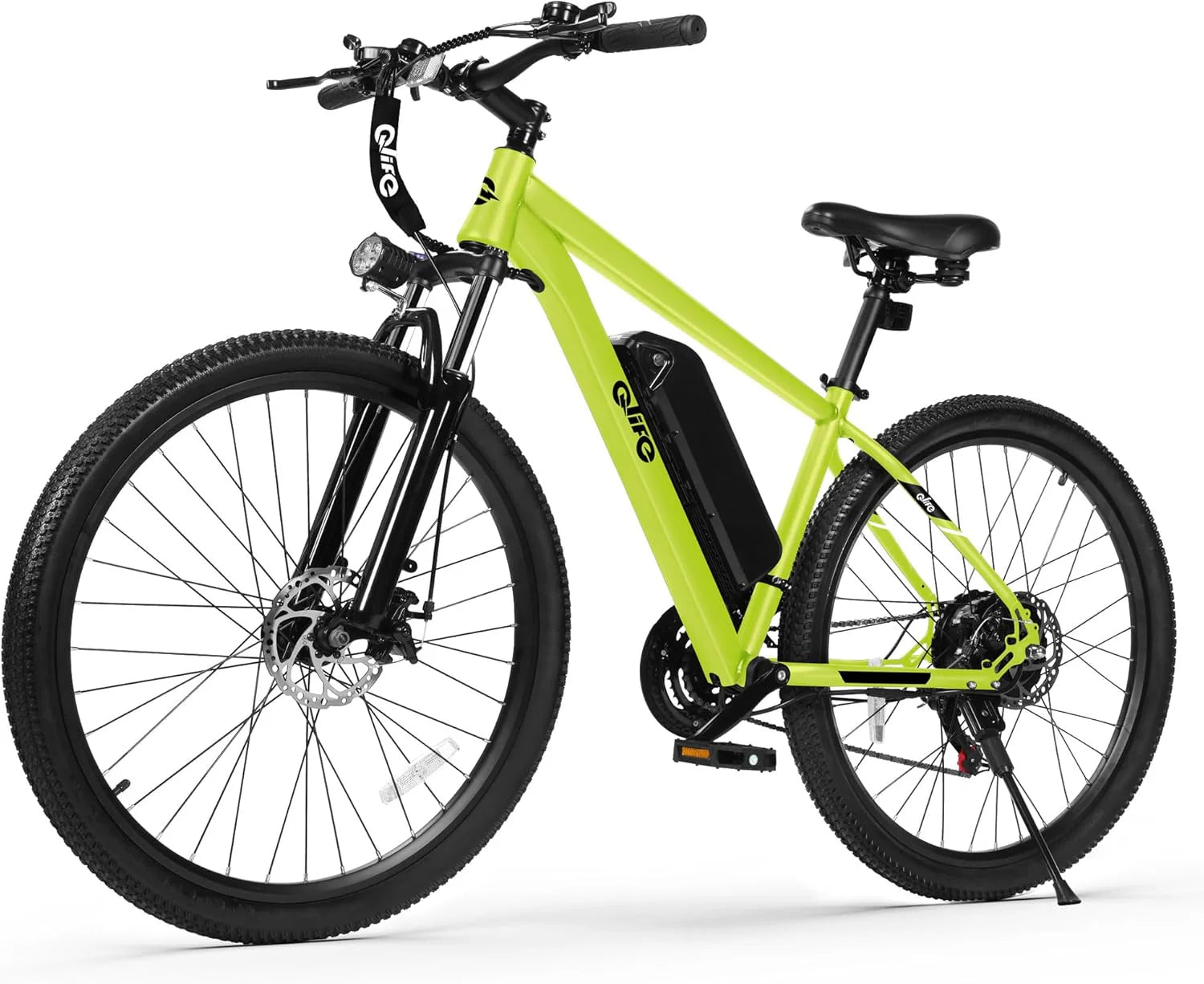 Qlife Racer Electric Bike for Adults - 21-Speed Mountain Lightweight Ebike