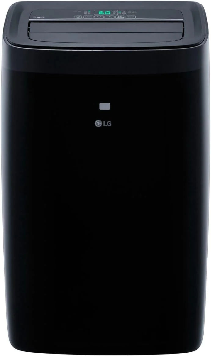 LG 8,350 BTU (DOE) / 12,000 BTU (ASHRAE) Smart Portable Air Conditioner, Cools 350 Sq.Ft. (14' x 25' room size),Smartphone & Voice Control works with LG ThinQ, Amazon Alexa and Hey Google, 115V
