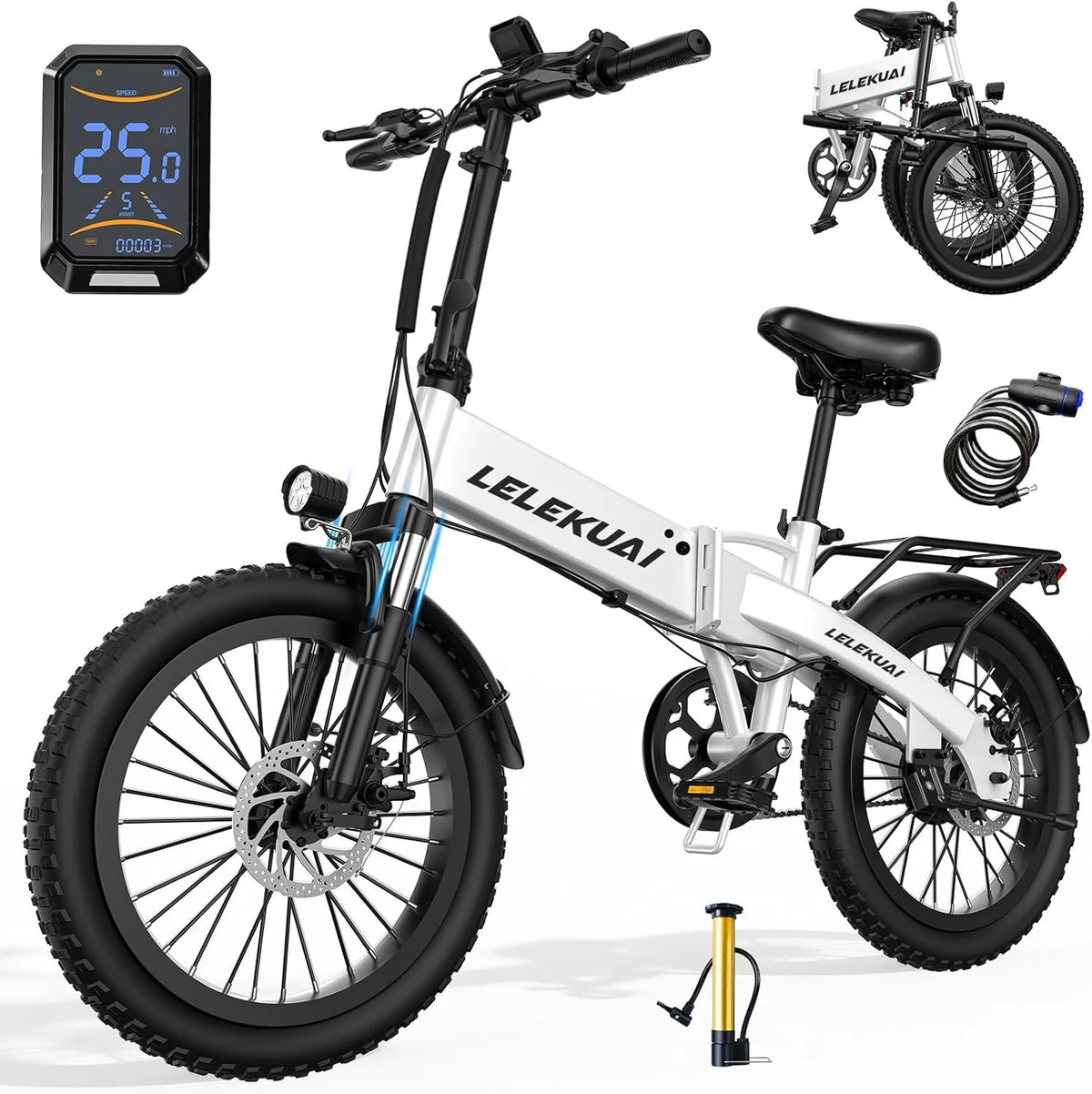 Electric Bike for Adults 26 Commuter Ebikes with 7-Speed Gears 25MPH Lightweight E Bike